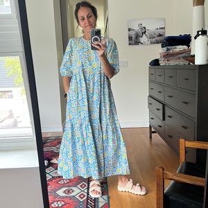 Beautiful  block print summer dress, new with tags!